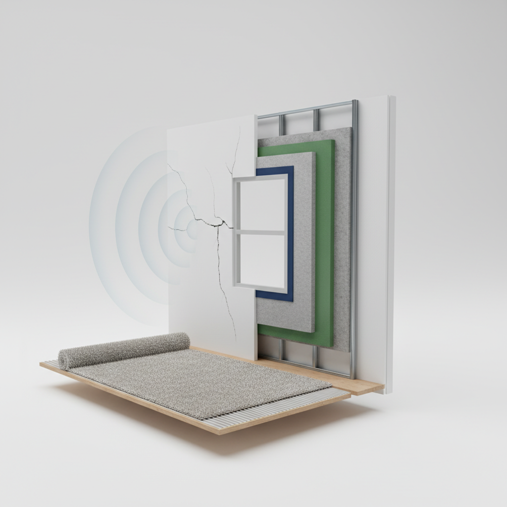 Kaip pagerinti garso izoliaciją bute: specialistų patarimai