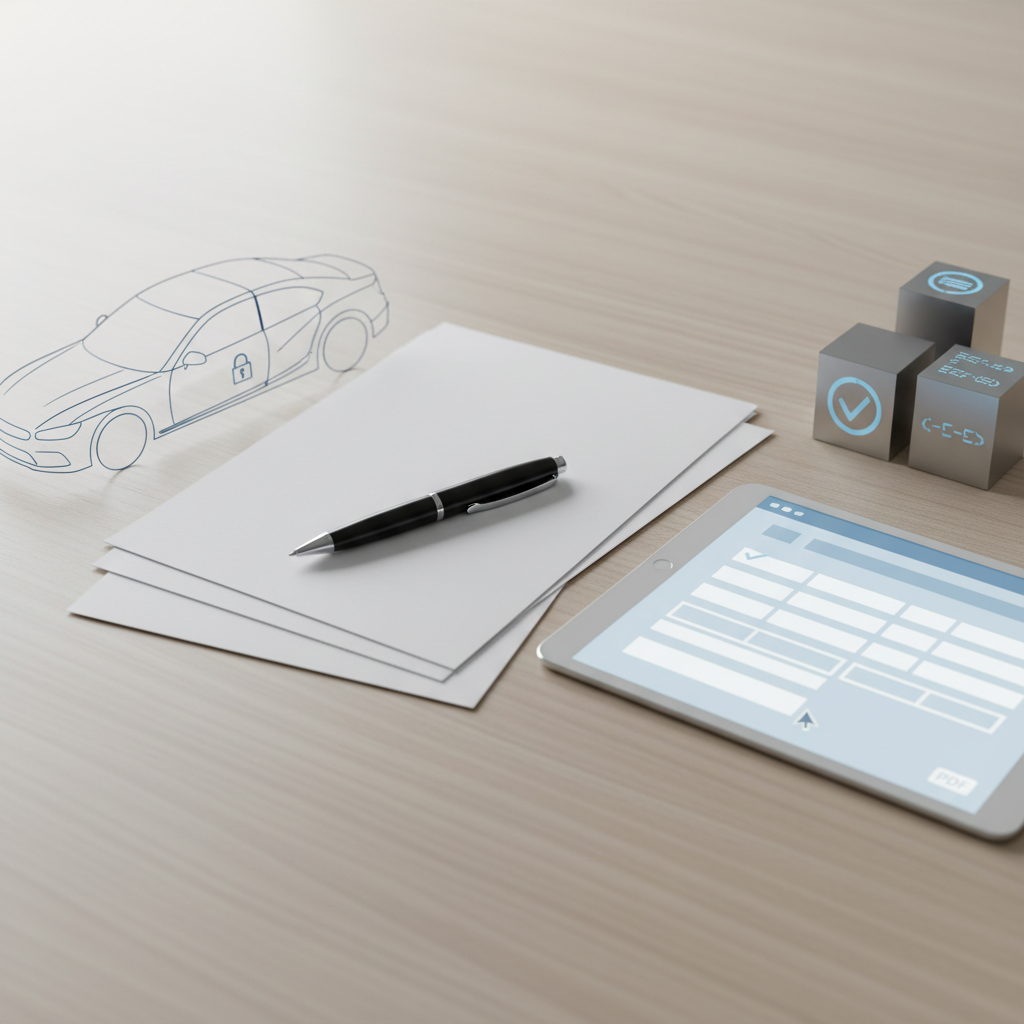 Automobilio pirkimo-pardavimo sutartis PDF: kaip pildyti?