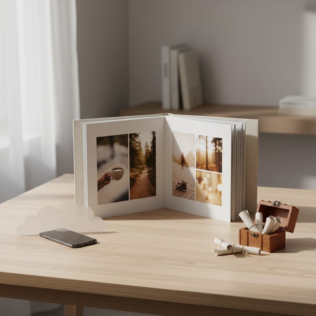 Nuotraukų knyga: kaip išsaugoti prisiminimus ilgam