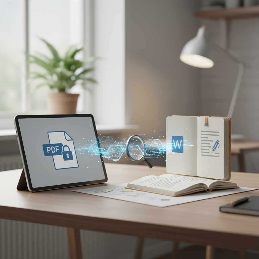 PDF į „Word“ nemokamai: greičiausi būdai tai padaryti