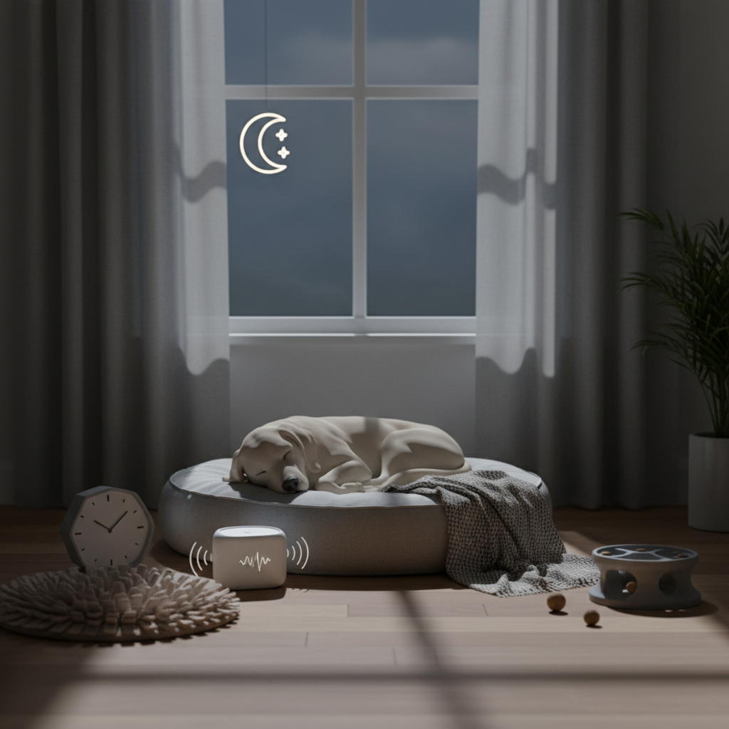 Šuo loja naktį? Specialistų patarimai, kaip jį nuraminti