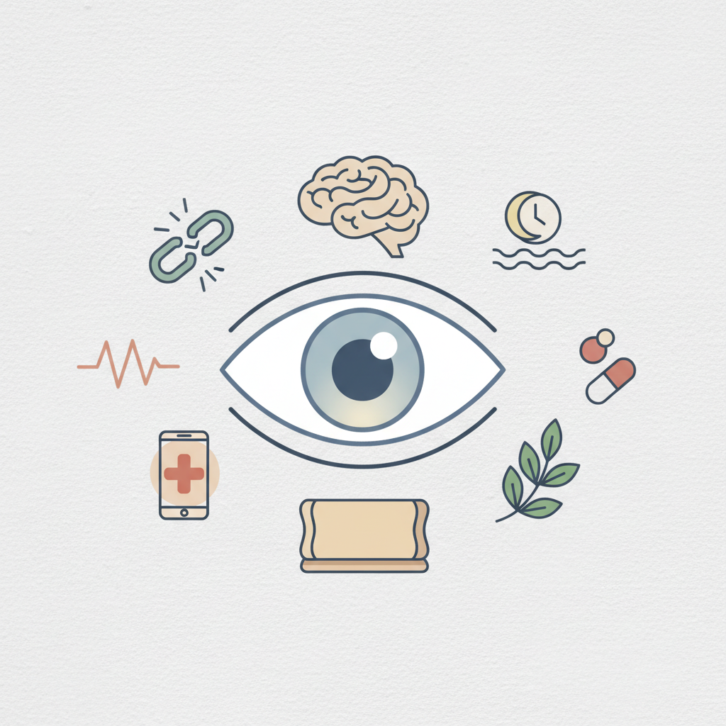 Trūkčioja akis: priežastys ir kada verta sunerimti