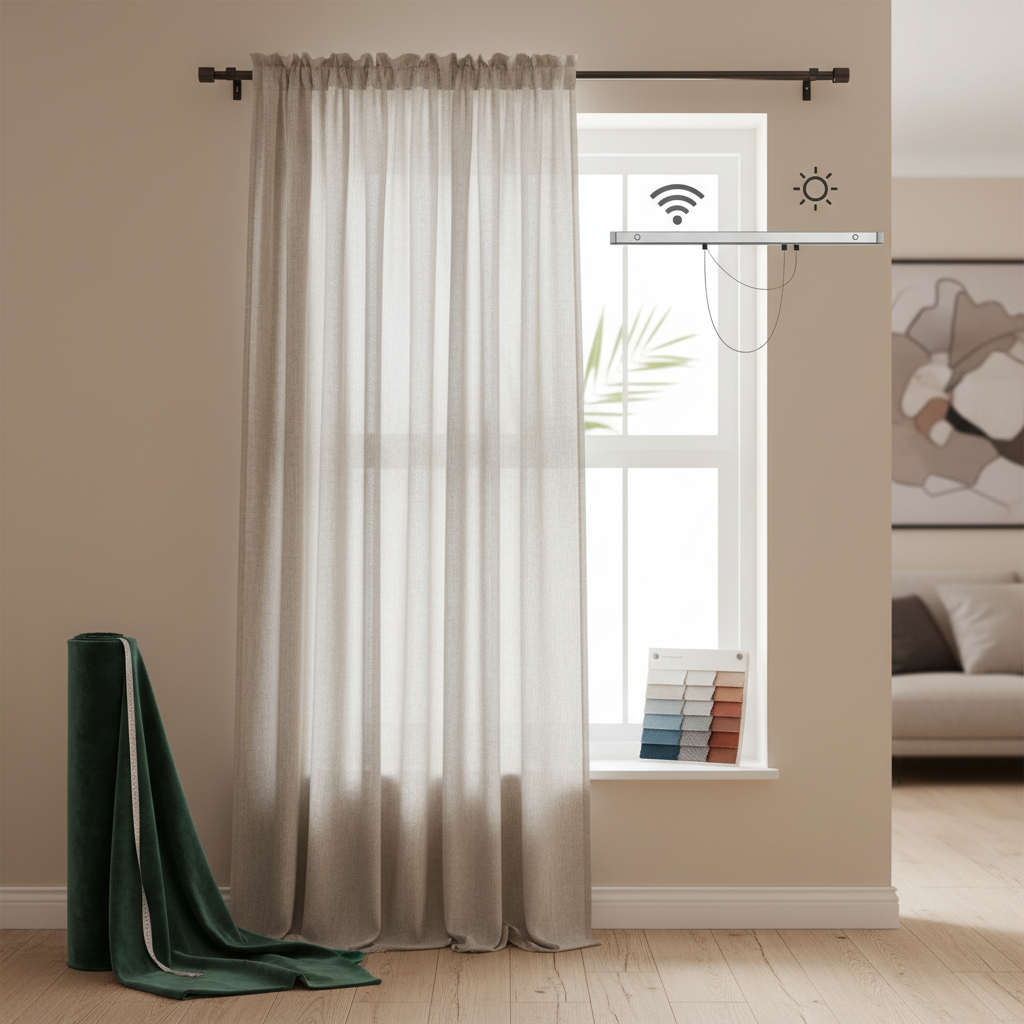 Užuolaidos svetainei: dizainerių patarimai, kaip nesuklysti